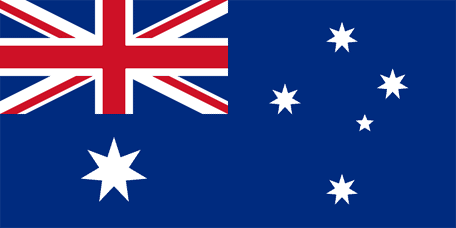Australiens nationaldag och flagga