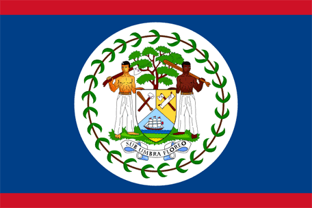 Belizes nationaldag och flagga