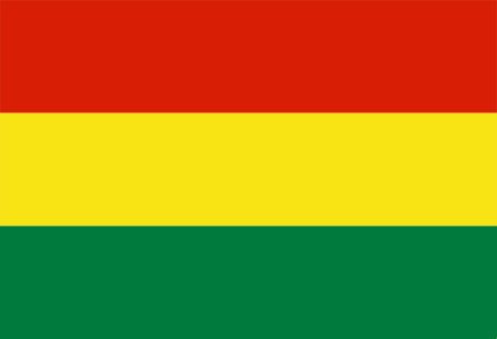 Bolivias nationaldag och flagga