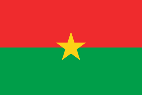 Burkina Fasos nationaldag och flagga