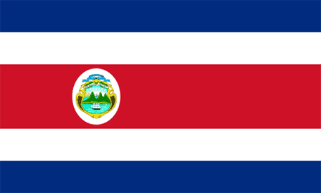 Costa Ricas nationaldag och flagga