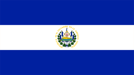 El Salvadors nationaldag och flagga