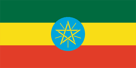 Etiopiens nationaldag och flagga