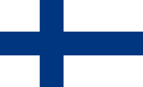 Finlands nationaldag och flagga