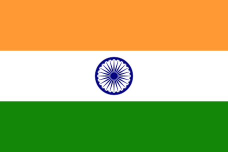 Indiens nationaldag och flagga