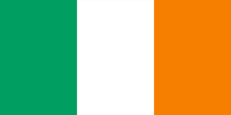 Irlands nationaldag och flagga