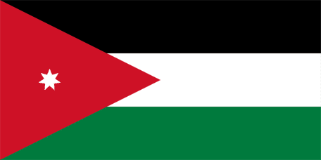 Jordaniens nationaldag och flagga