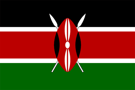 Kenyas nationaldag och flagga