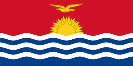 Kiribatis nationaldag och flagga