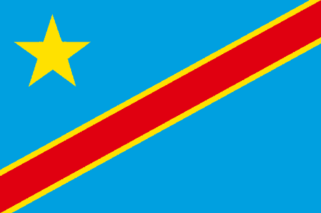Kongo-Kinshasas nationaldag och flagga