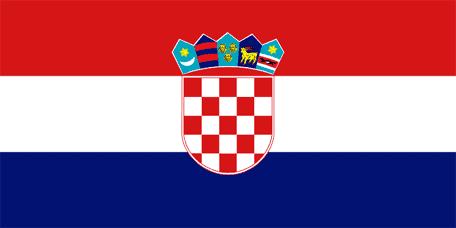 Kroatiens nationaldag och flagga