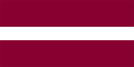 Lettlands nationaldag och flagga