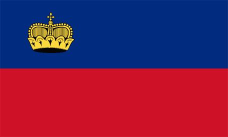 Liechtensteins nationaldag och flagga