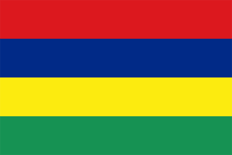 Mauritius nationaldag och flagga