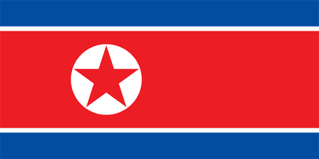 Nordkoreas nationaldag och flagga