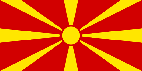 Nordmakedoniens nationaldag och flagga