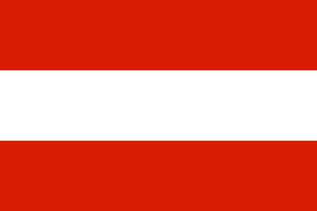 Österrikes nationaldag och flagga