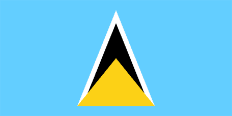 Saint Lucias nationaldag och flagga