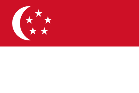 Singapores nationaldag och flagga