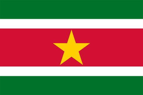 Surinams nationaldag och flagga