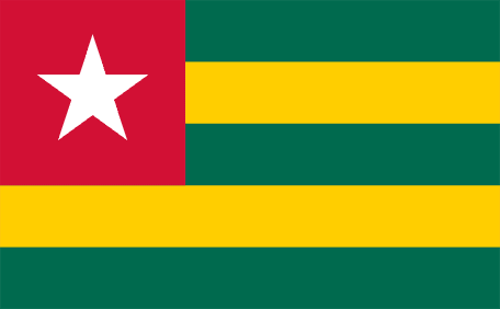 Togos nationaldag och flagga
