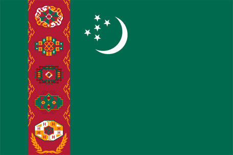 Turkmenistans nationaldag och flagga