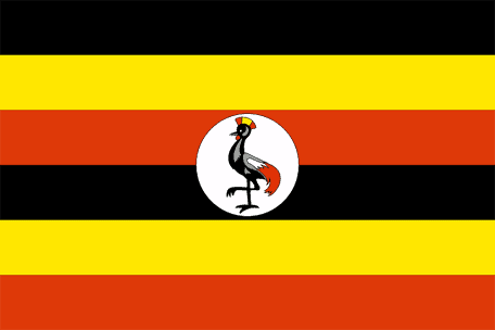 Ugandas nationaldag och flagga